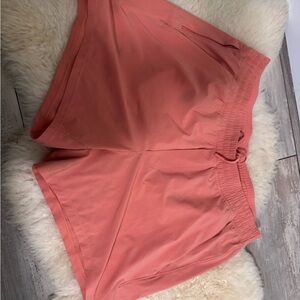 lululemon athletica Peach Athletic Shorts